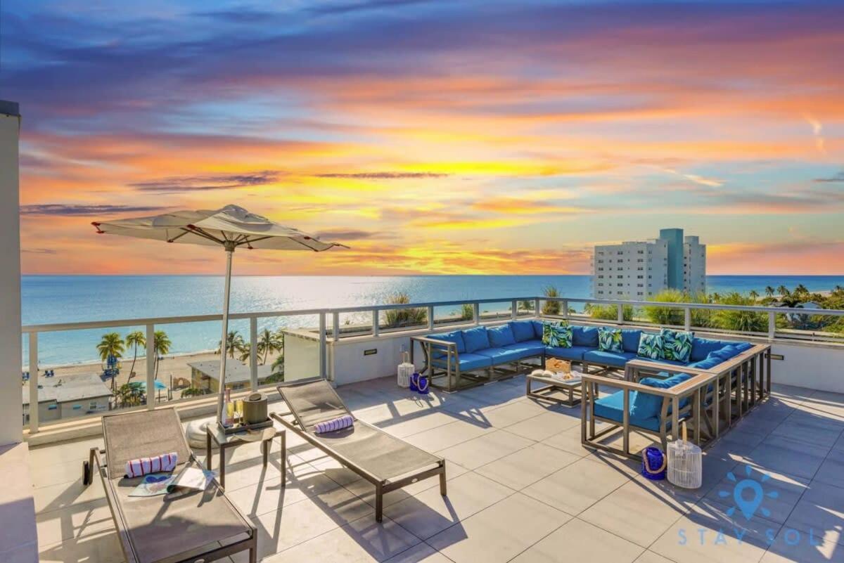 Ocean View - Balcony - Hollywood Beach Broad-Walk Kültér fotó